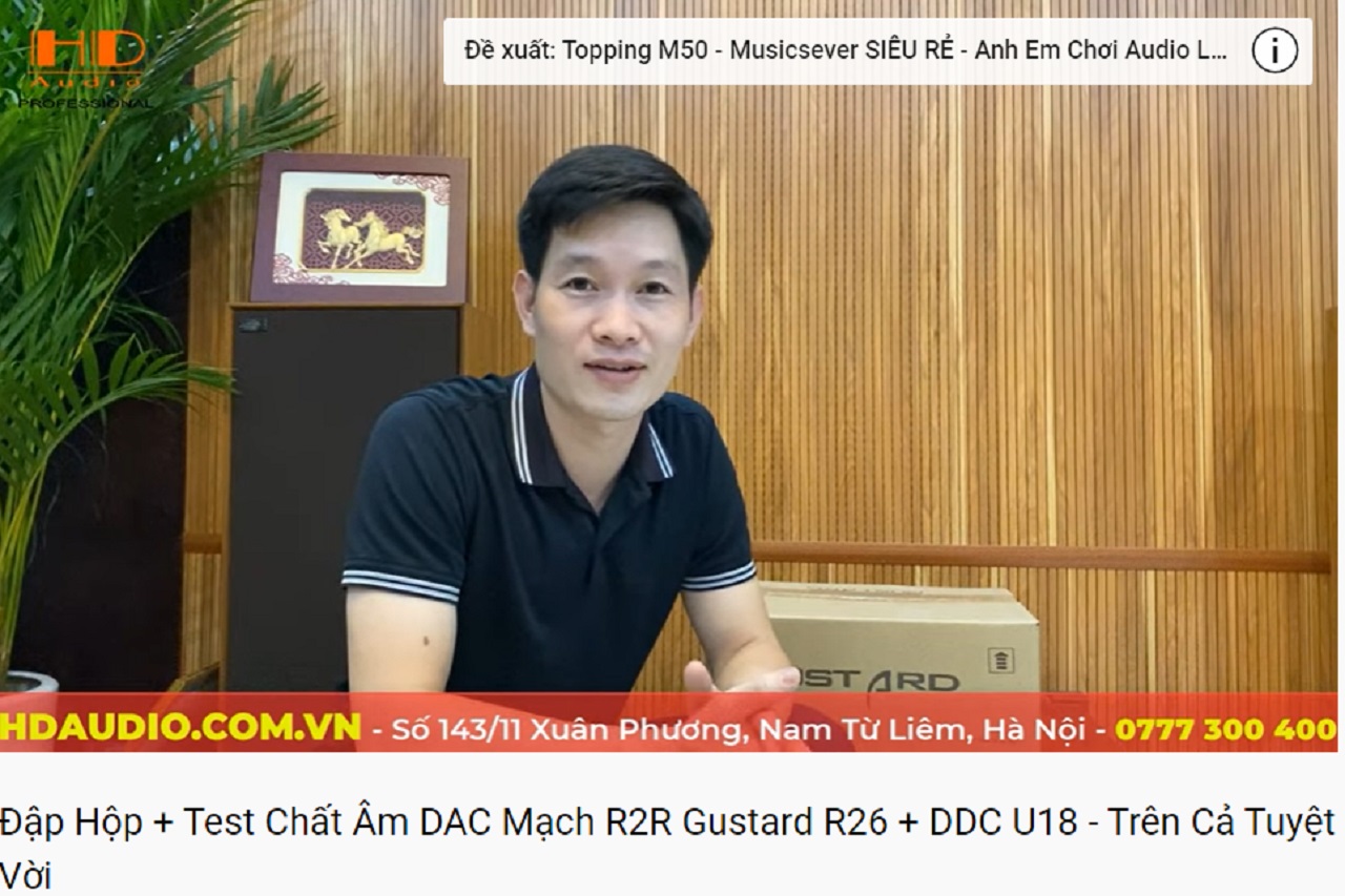 Combo Music Server M50 + DDC U18 + DAC R26 sẽ cho chất âm ra sao?