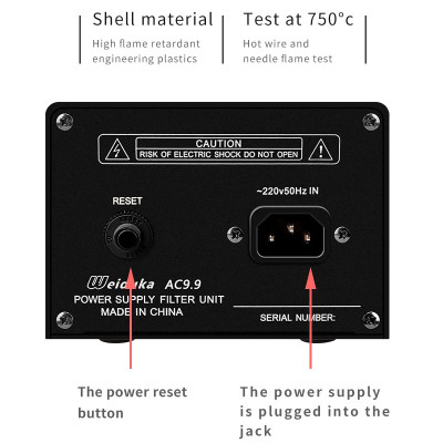 Lọc Nguồn Điện Sạch Weiduka AC 9.9Pro
