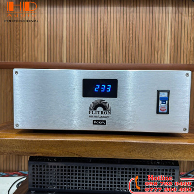 Biến áp cách ly Plitron 3Kva có kèm lọc nguồn