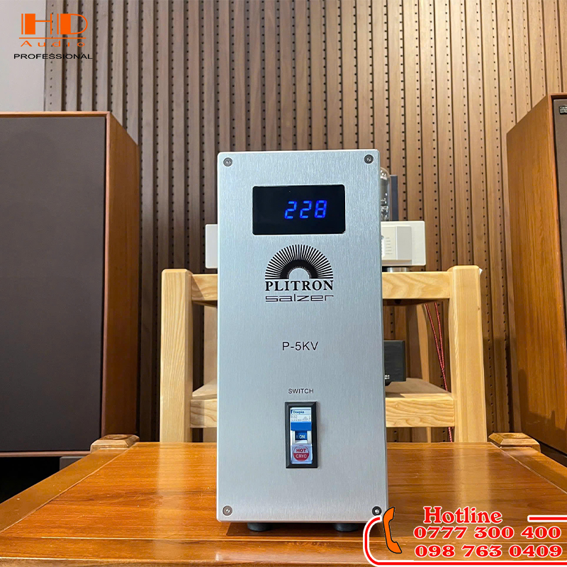 Biến Áp Cách Ly Plitron 5000VA (5KVA) - Nguồn Điện Sạch Cho Hệ Thống Âm Thanh Hi-End