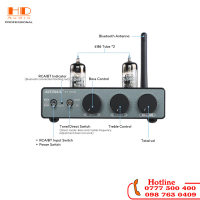 Pre đèn AIYIMA T1pro