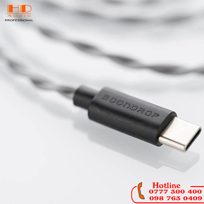 Moondrop Dây Cáp Nâng Cấp Tai Nghe CDSP new online dsp usb-c hifi Cho chu 2 aira se