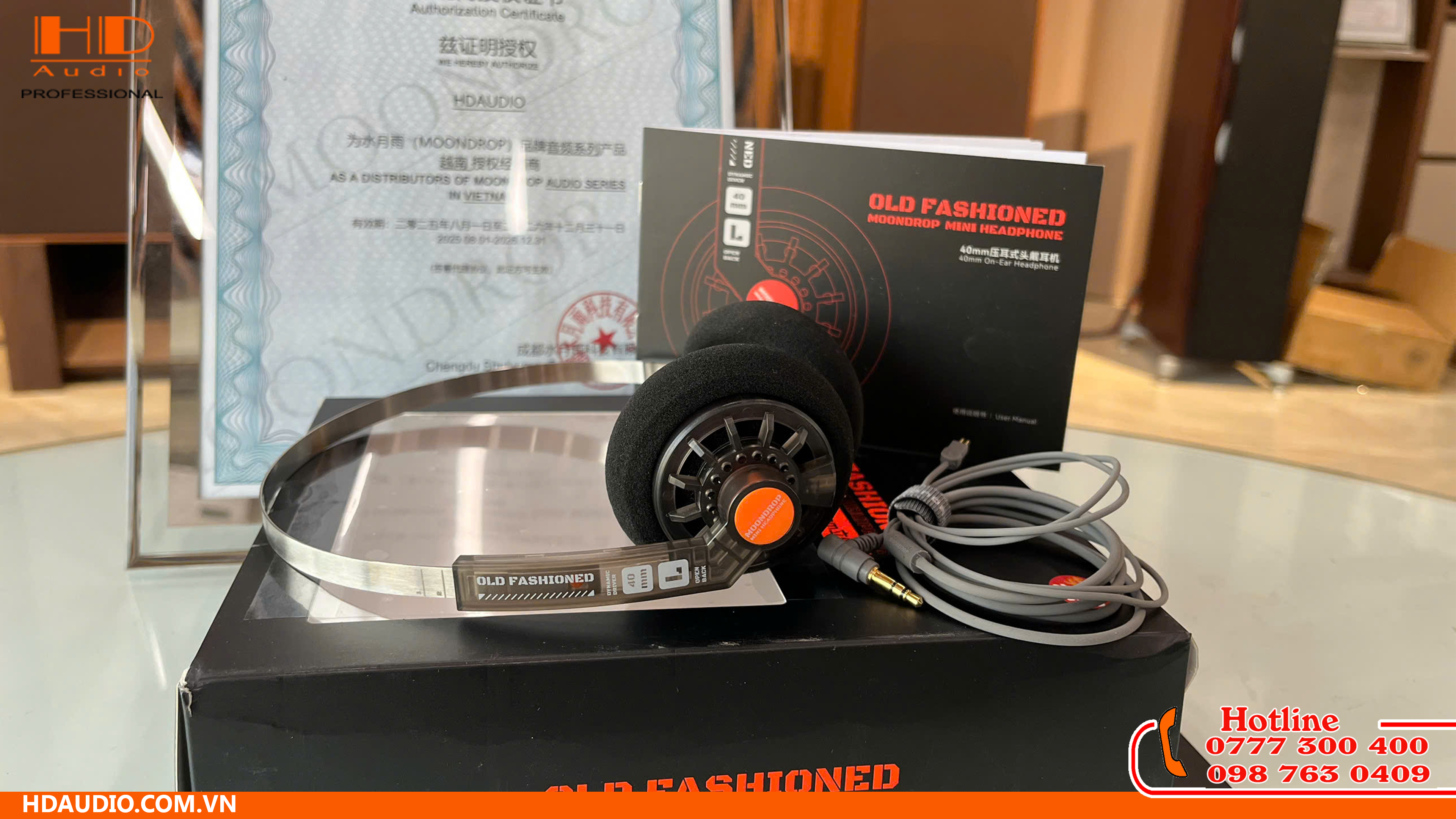 Tai nghe Moondrop Old Fashioned – Phong cách cổ điển, chất âm vượt tầm giá