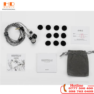 Tai nghe Moondrop U2 , Chính Hãng, Có Bảo Hành