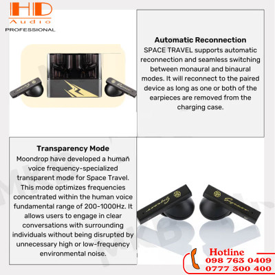 Tai nghe True Wireless Moondrop Space Travel (Onmyoji "Susanoo")