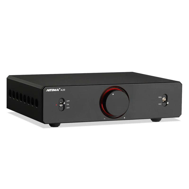 AIYIMA A20 - Ampli Công Suất Hi-Fi 2.1 Kênh TPA3255 Balanced XLR, Hỗ Trợ Subwoofer
