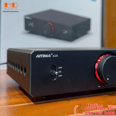 AIYIMA A20 - Ampli Công Suất Hi-Fi 2.1 Kênh TPA3255 Balanced XLR, Hỗ Trợ Subwoofer