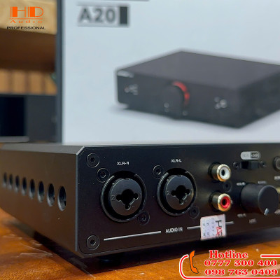 AIYIMA A20 - Ampli Công Suất Hi-Fi 2.1 Kênh TPA3255 Balanced XLR, Hỗ Trợ Subwoofer