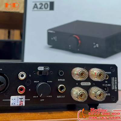 AIYIMA A20 - Ampli Công Suất Hi-Fi 2.1 Kênh TPA3255 Balanced XLR, Hỗ Trợ Subwoofer