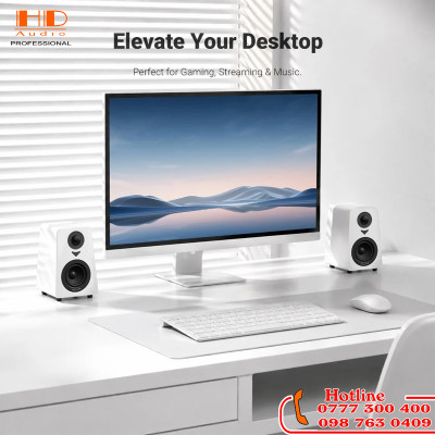 Loa Bookshelf Active AIYIMA S30 II – Bluetooth 5.3, USB DAC, 50W