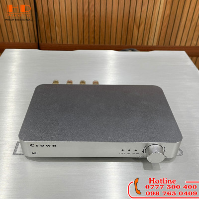 Amply cao cấp Crown A8 | Nhỏ gọn nhưng Mạnh mẽ