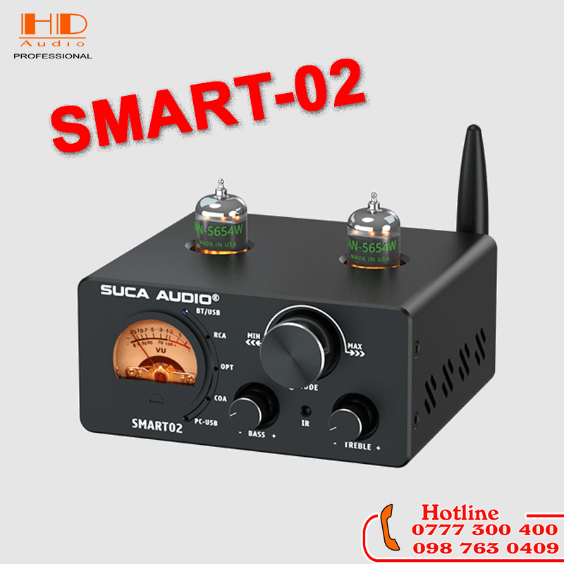 Amply Suca-audio Smart 02 | Phiên bản đọc trực tiếp USB