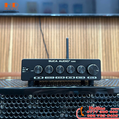 Amply SUCA AUDIO A900, Công suất 300W x 3, Bluetooth 5.2