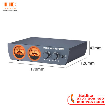 Amply Mini Suca U7 Pro - Công suất cực khủng 300W 2 kênh