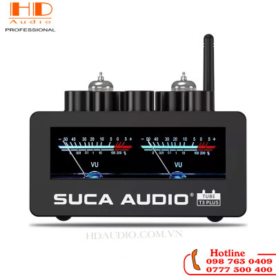 SUCA AUDIO TUBE-T3 PLUS 300W+300W Hifi Power Amplifier Tube Preamp Bluetooth 5.1