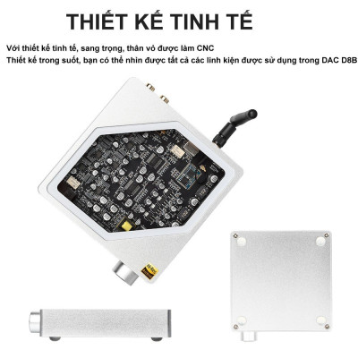 Giải mã DAC Crown D8B | Hỗ trợ LDAC