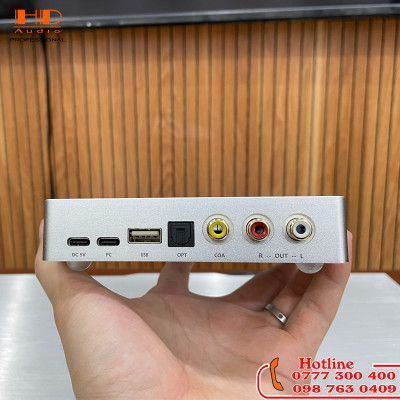 Giải mã DAC Crown D8U | Đọc trực tiếp USB