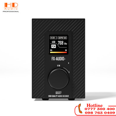 Giải mã DAC FX Audio DS07 - Thiết kế mới lạ