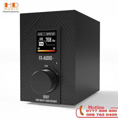 Giải mã DAC FX Audio DS07 - Thiết kế mới lạ