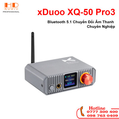 xDuoo XQ-50 Pro3 Bluetooth DAC and Headphone Amp