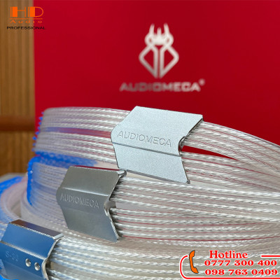 Dây loa AUDIOMECA S30 Jack Súng mạ Bạc Cao Cấp