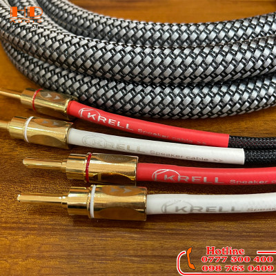 Dây loa Krell USA - đầu jack bắp chuối - CHẤT LƯỢNG