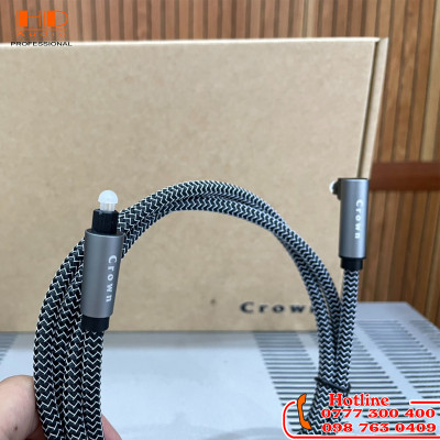 Dây tín hiệu quang học | Thương hiệu Crown | 1.5M