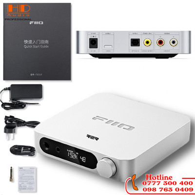 FiiO K11 R2R - DAC/Amp Desktop R2R Balanced Hi-Fi, Hỗ trợ NOS/OS, Công suất 1300mW