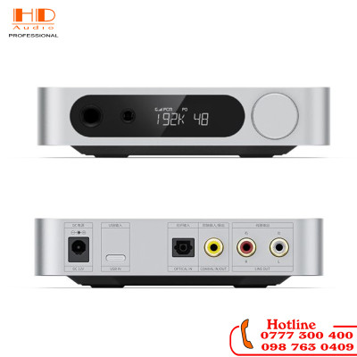 FiiO K11 R2R - DAC/Amp Desktop R2R Balanced Hi-Fi, Hỗ trợ NOS/OS, Công suất 1300mW