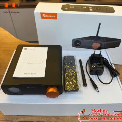 Fosi Audio ZD3 – DAC Hi-Res ES9039Q2M, Preamp Balanced XLR