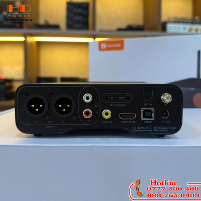 Fosi Audio ZD3 – DAC Hi-Res ES9039Q2M, Preamp Balanced XLR