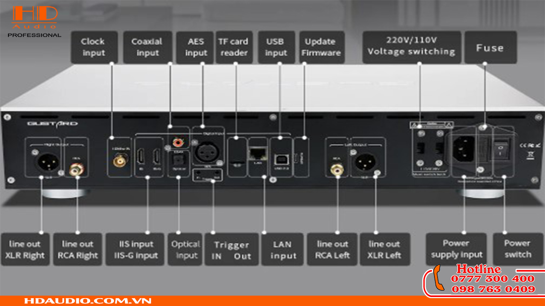 DAC GUSTARD R30 R2R