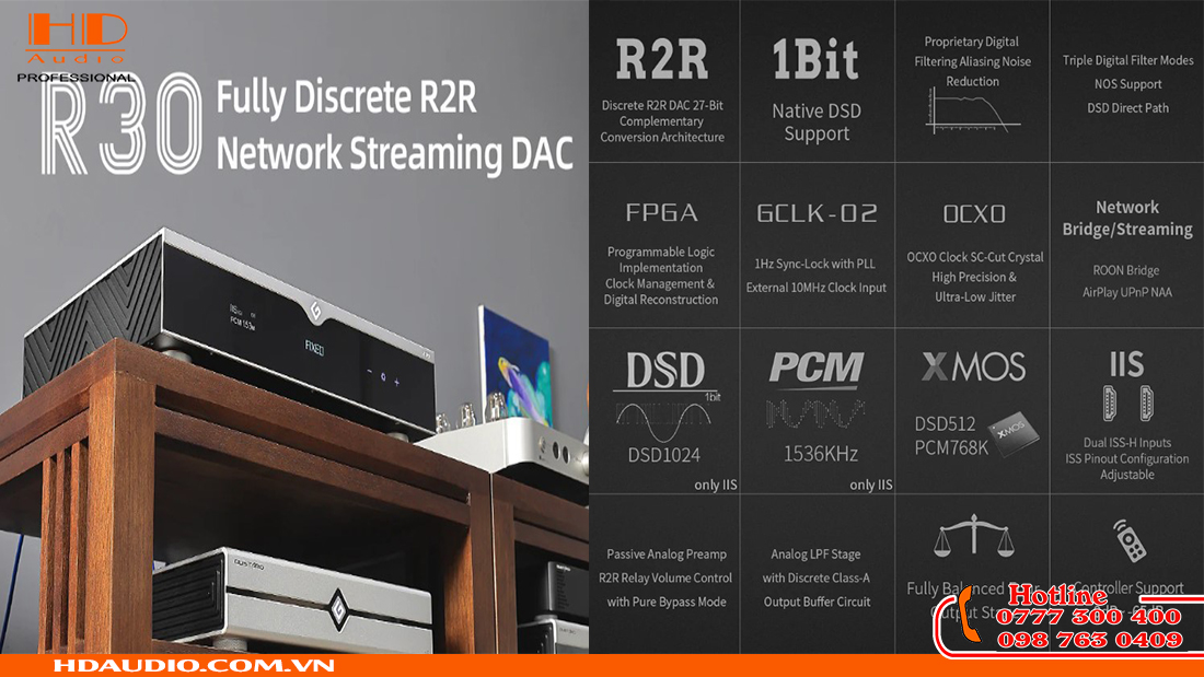 DAC GUSTARD R30 R2R