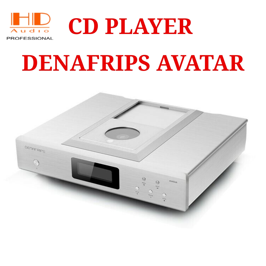 Máy nghe đĩa CD DENAFRIPS AVATAR CDM4 Rocker Movement Top Opening Silver