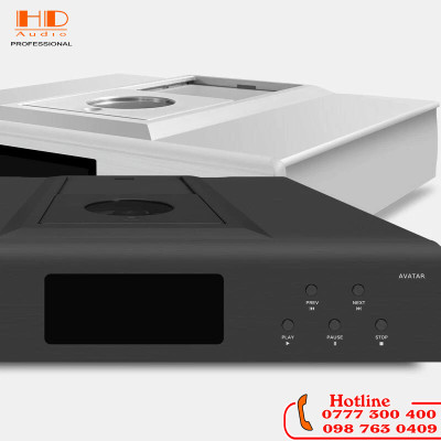 Máy nghe đĩa CD DENAFRIPS AVATAR CDM4 Rocker Movement Top Opening Silver