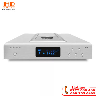 Máy nghe đĩa CD DENAFRIPS AVATAR CDM4 Rocker Movement Top Opening Silver