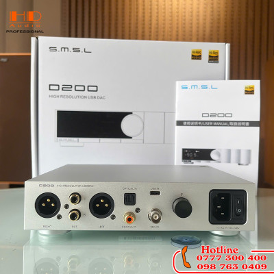 Bộ giải mã âm thanh SMSL D200