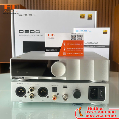 Bộ giải mã âm thanh SMSL D200