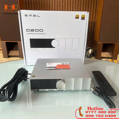 Bộ giải mã âm thanh SMSL D200