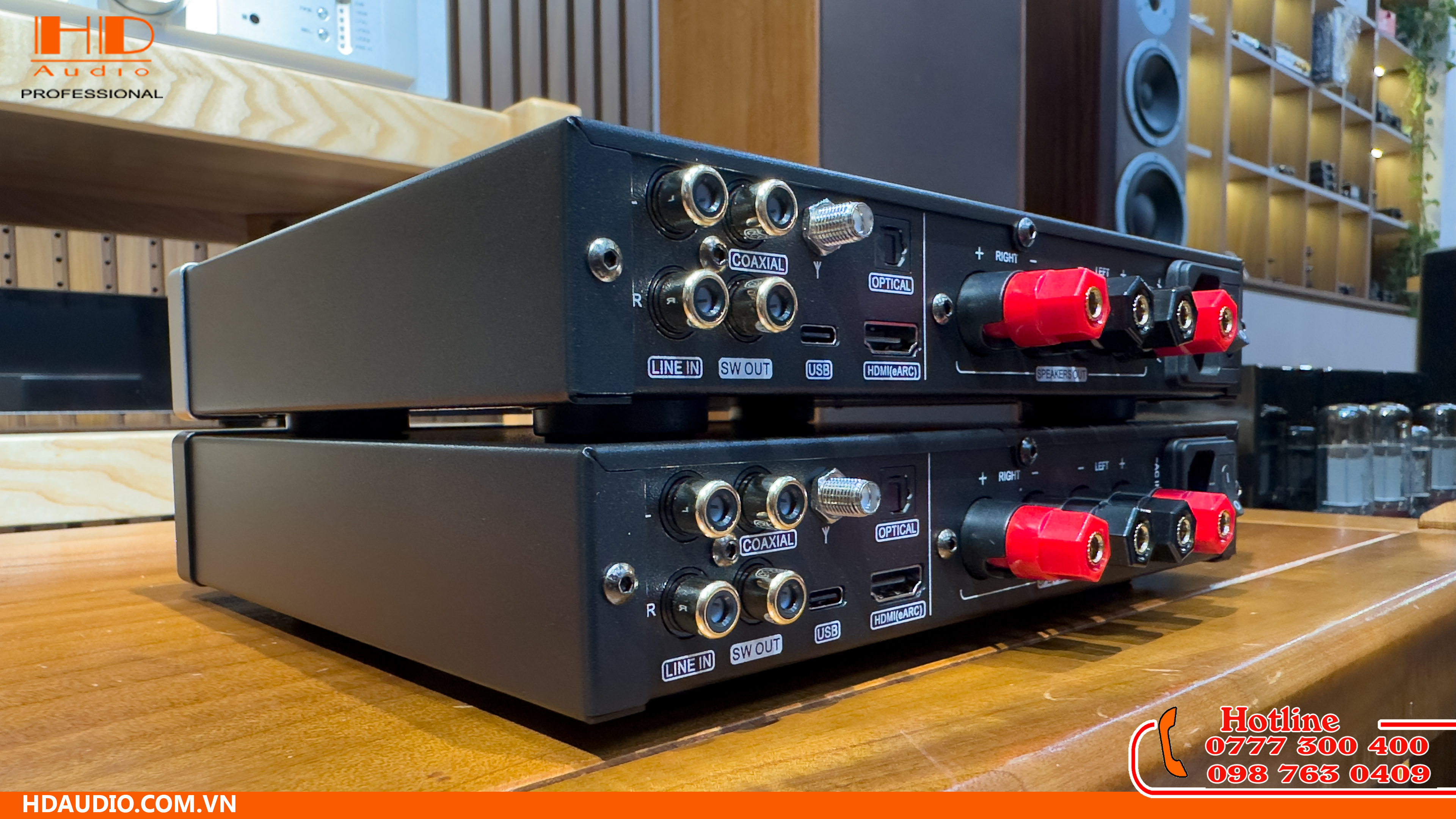 SMSL AO300 Pro – Amply Hi-Fi All-in-One DAC, Bluetooth LDAC, HDMI eARC, 165W × 2