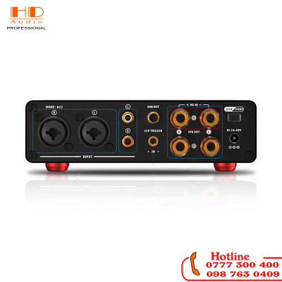 Amply Công Suất SUCA A11 – Class D TPA3255, Hỗ Trợ Stereo Và Mono PBTL