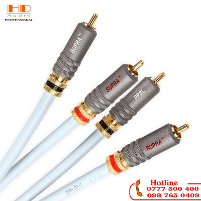 SUPRA EFF-IX AUDIO PAIR 1M