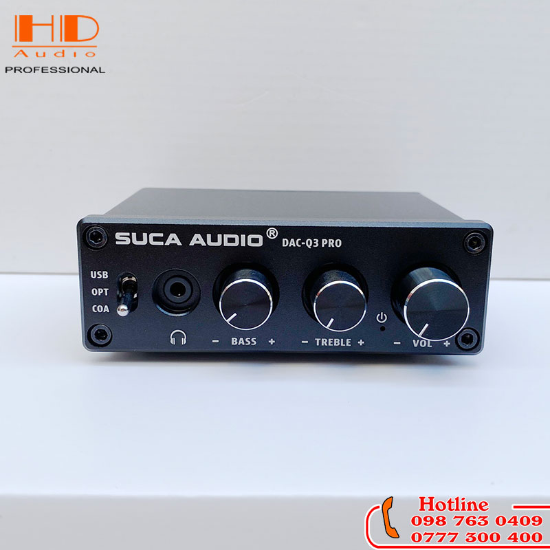 Giải Mã SUCA-AUDIO DAC Q3 Pro - Chip SA9123