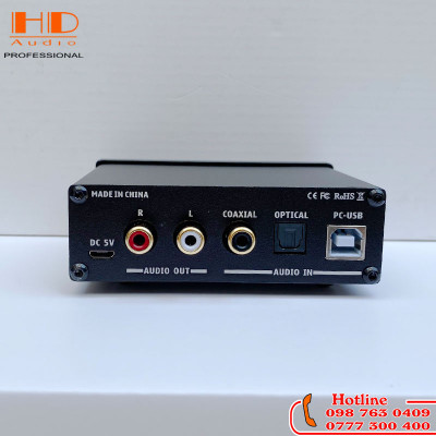 Giải Mã SUCA-AUDIO DAC Q3 Pro - Chip SA9123