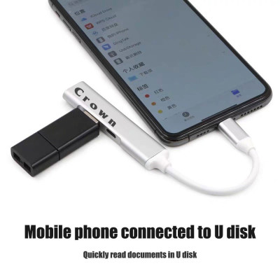 Bộ chuyển đổi Type C Hub - Thương hiệu Crown