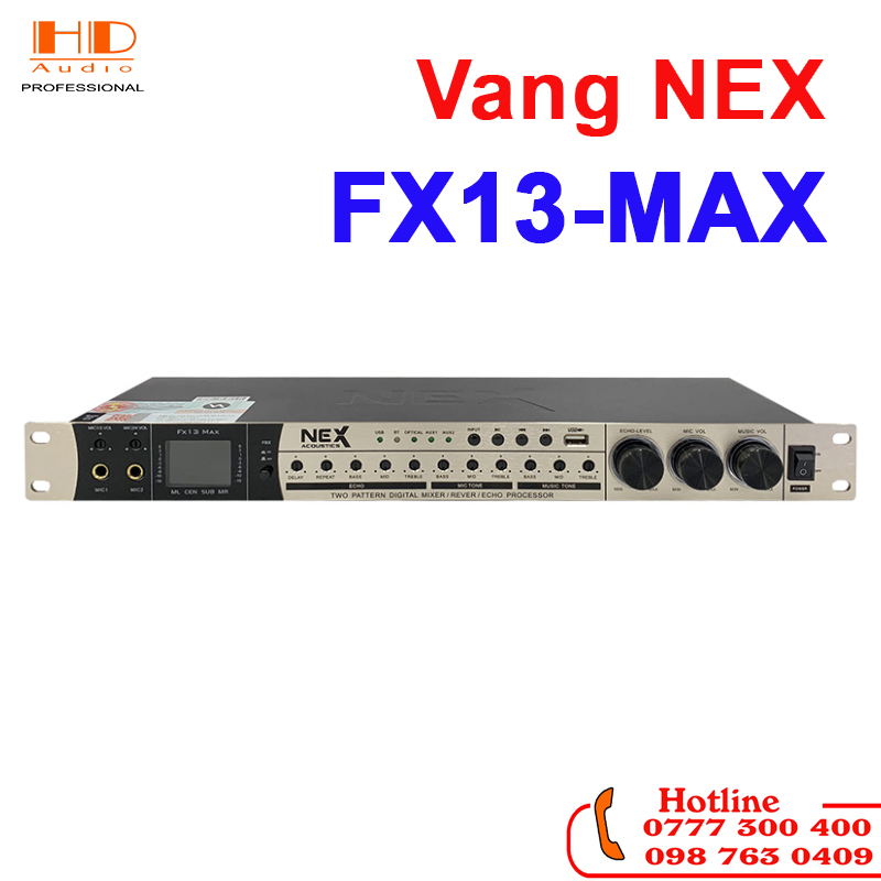 Vang cơ Nex Acoustics FX13 MAX | Phiên bản nâng cấp