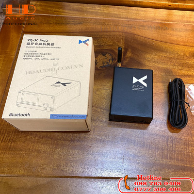 DAC Bluetooth Receiver Xduoo XQ-50 Pro2- Bản Cao Cấp  Nhất