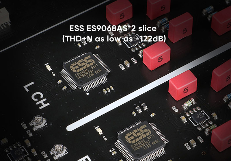 DAC DO200 Mk2 sử dụng bộ đôi chip ESS9068AS mạnh mẽ