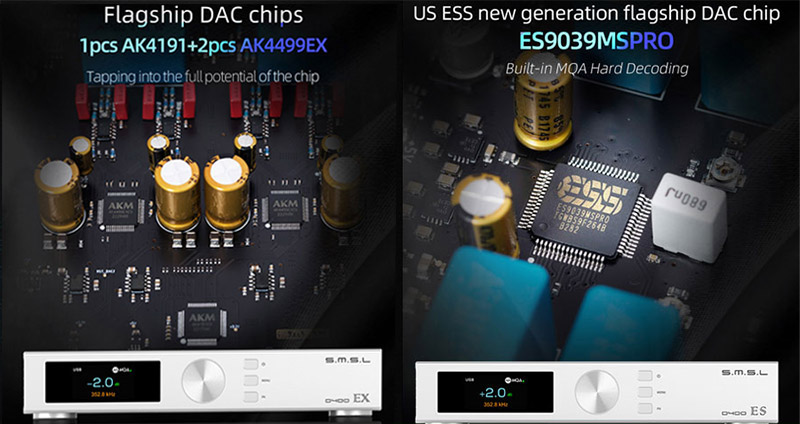 Lựa chọn DAC chip ESS hay chip AKM