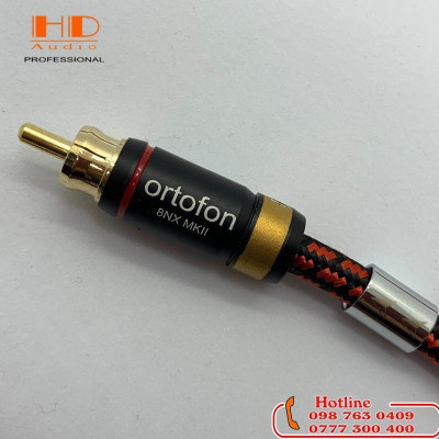 Dây AV Ortofon 8NX MK2 Red - 0.75m